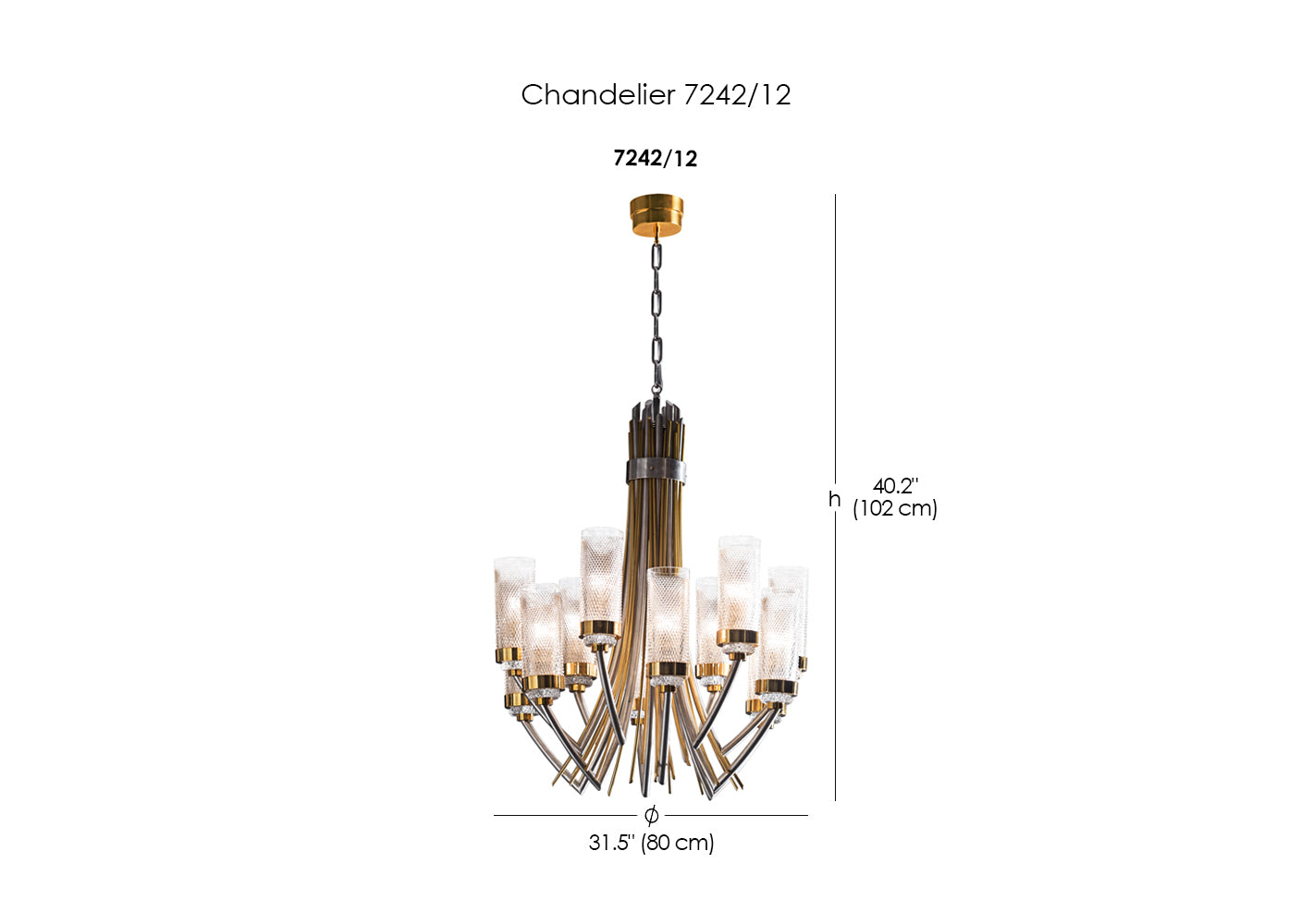Chandelier 7242/12