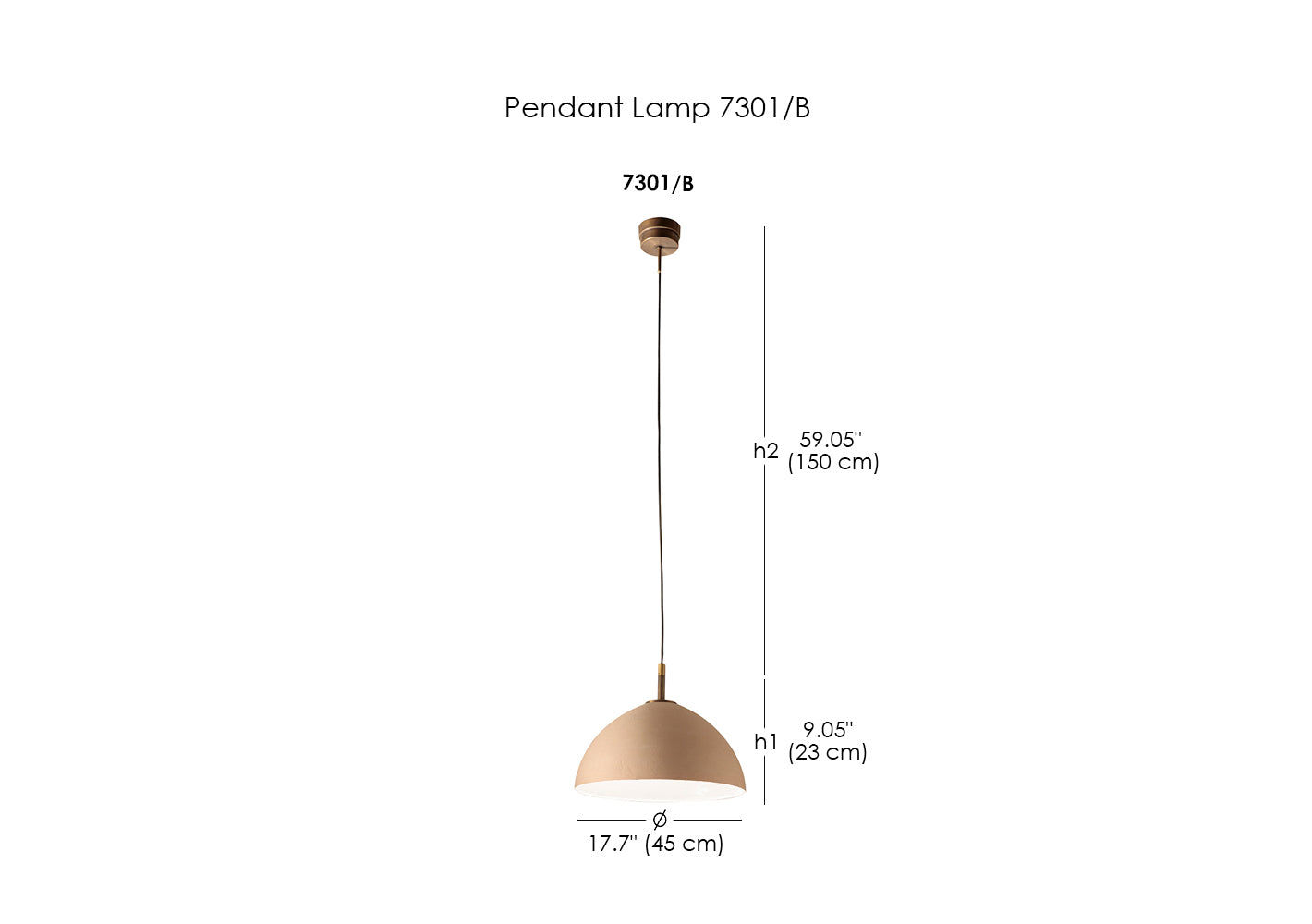 Pendant Lamp 7301/B