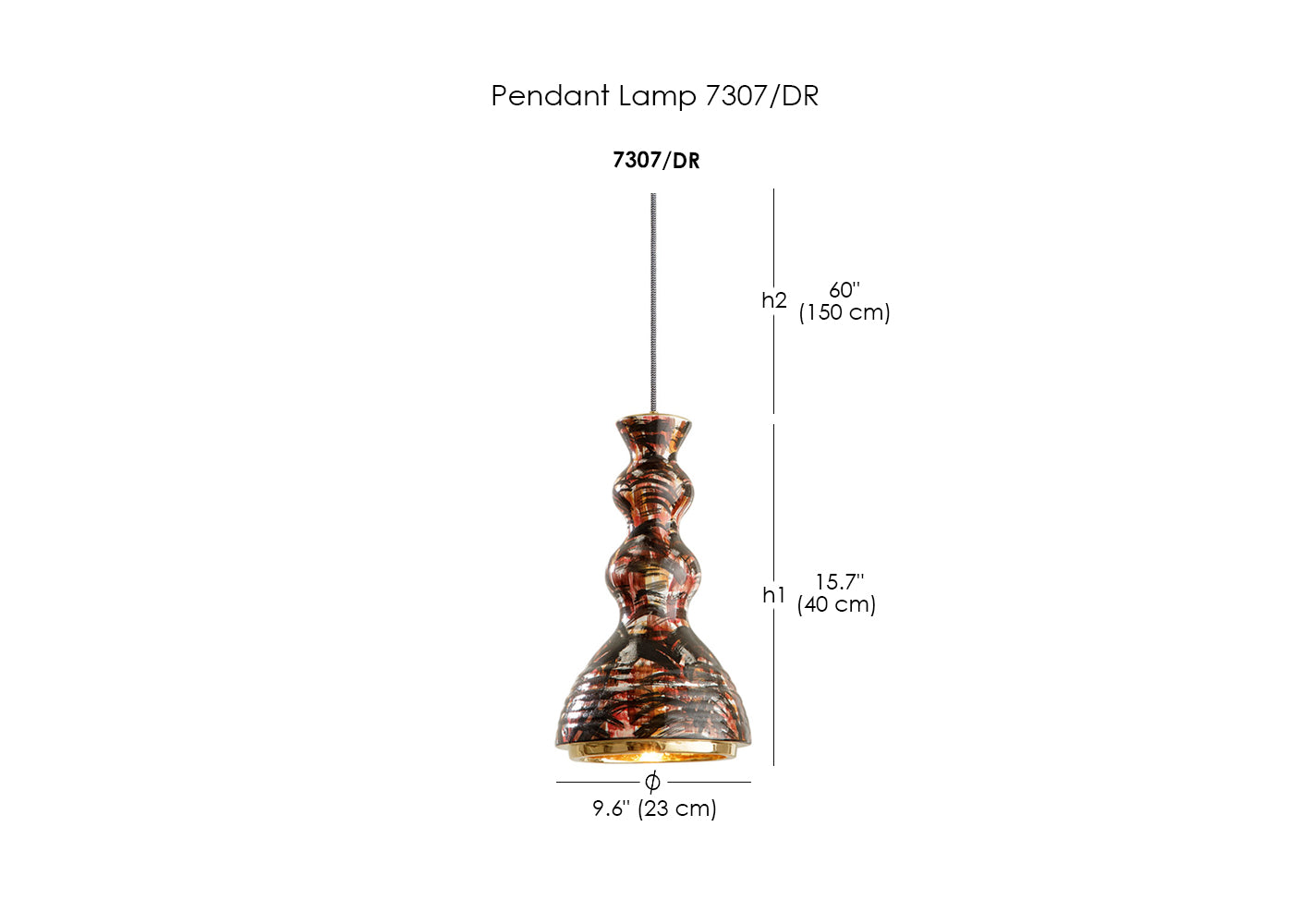 Pendant Lamp 7307/DR