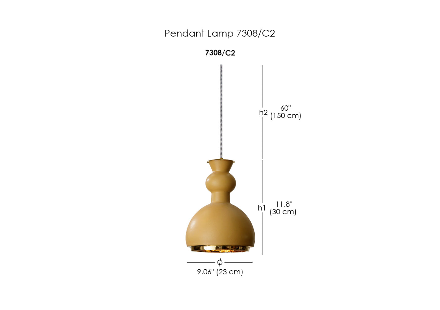 Pendant Lamp 7308/C2