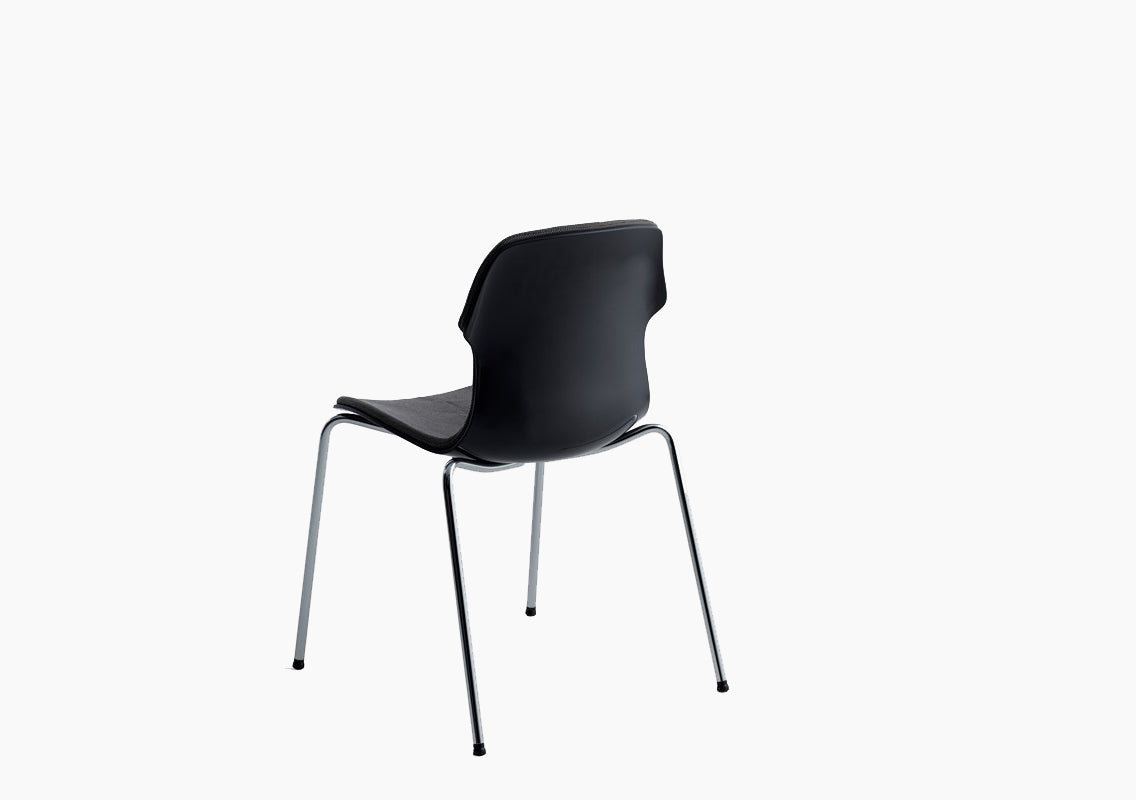 Stereo Metal Stackable Padded Front Chair (Sold In Pairs)