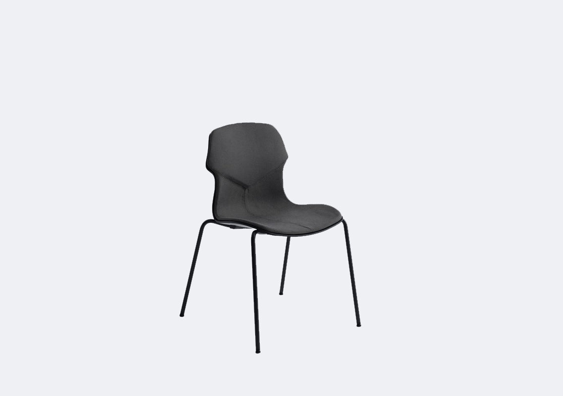 Stereo Metal Stackable Padded Front Chair (Sold In Pairs)