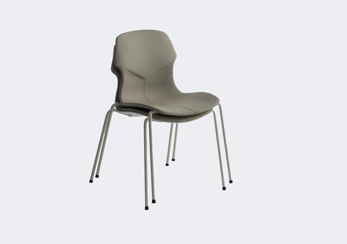 Stereo Metal Padded Stackable Fully Upholstered Chair (Sold In Pairs)