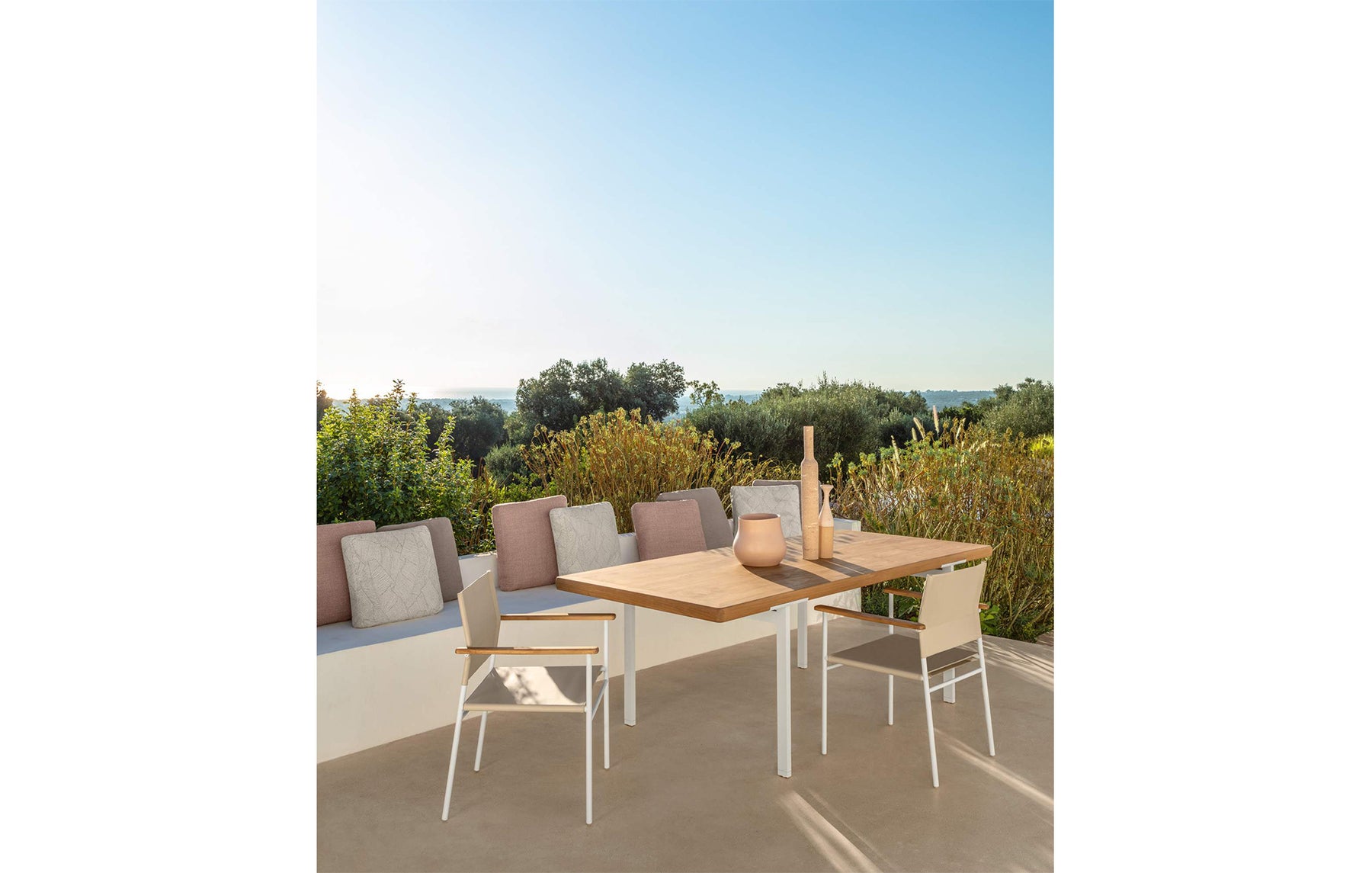Allure Natural Teak Dining Chair