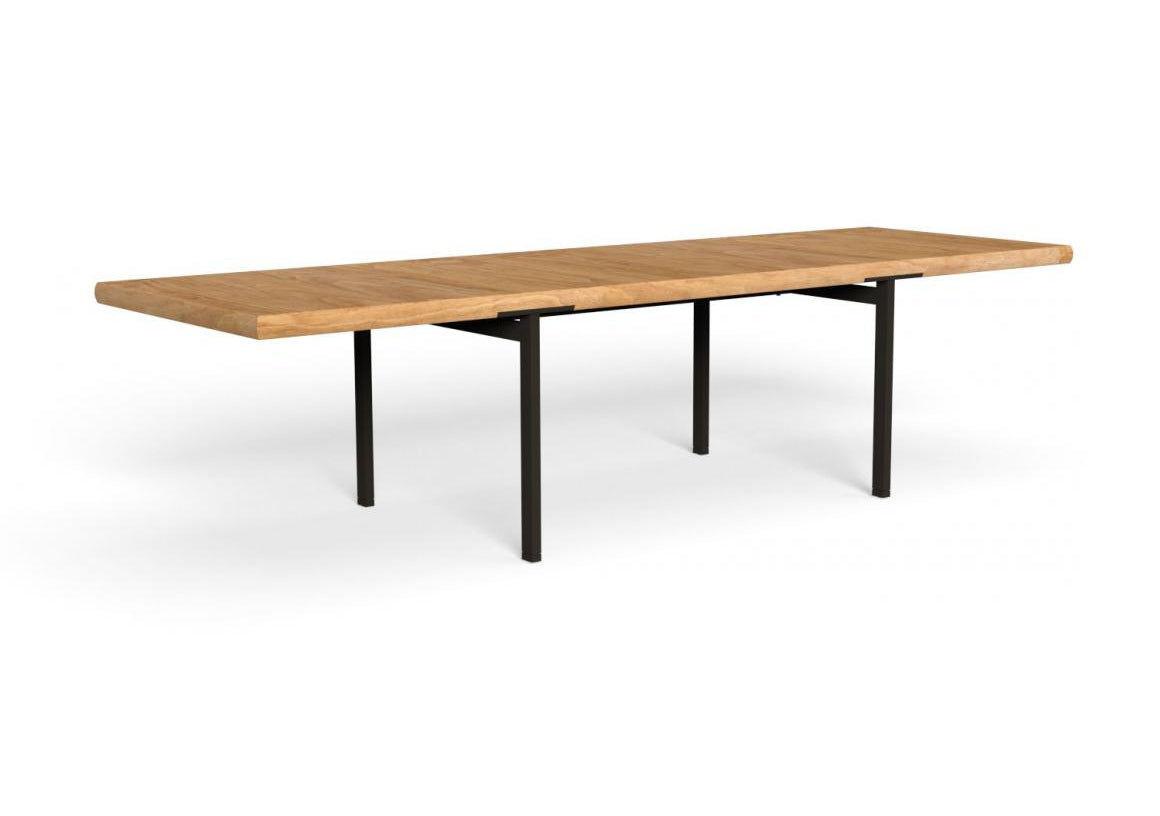 Finish - Mokka Frame Natural Teak Top