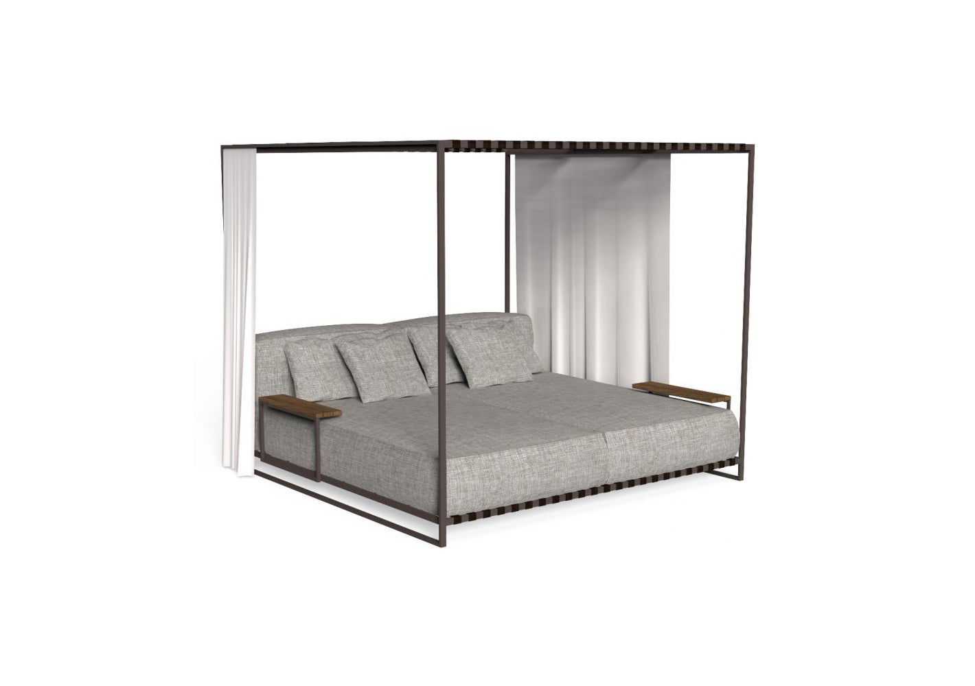 Finish - Mokka Frame Grey Melange Cushions