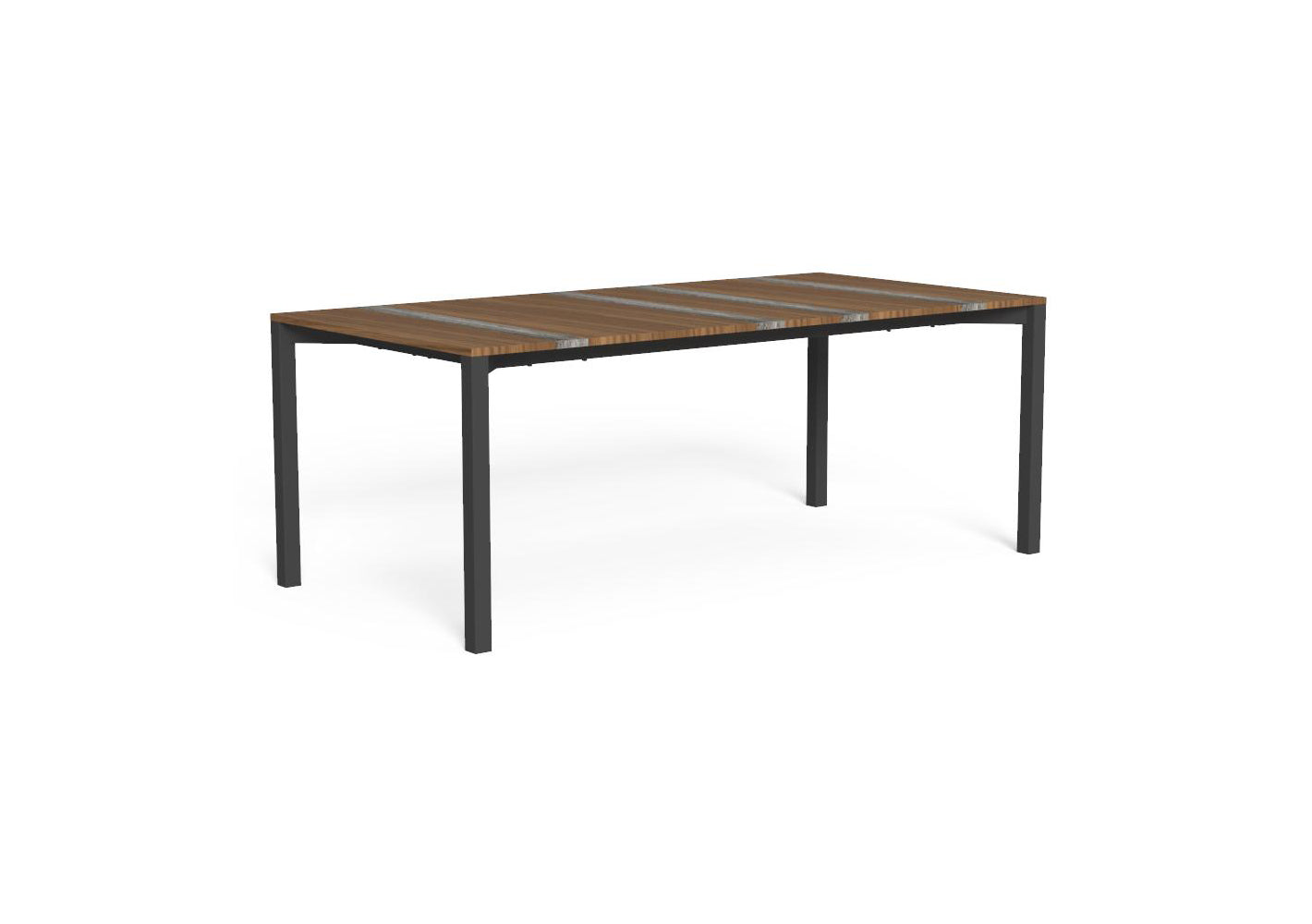 Finish - Graphite Frame Stonewood-Titanium Travertine Top