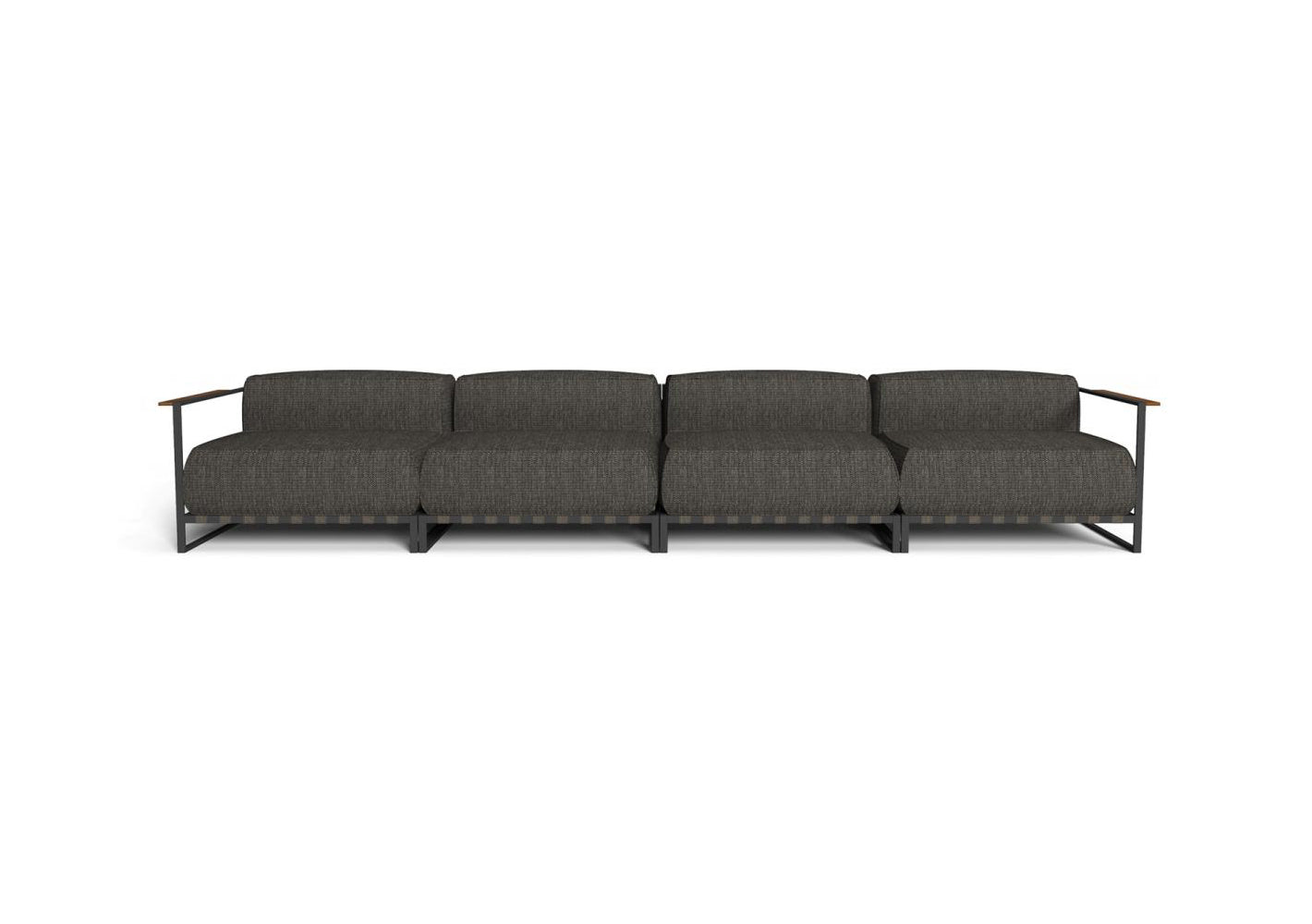 Finish - Graphite Frame Dark Grey Cushions