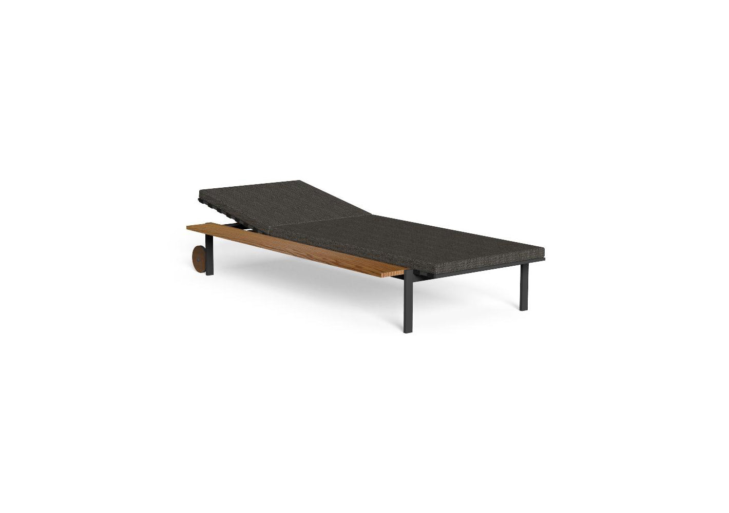 Finish - Graphite Frame Dark Grey Cushion