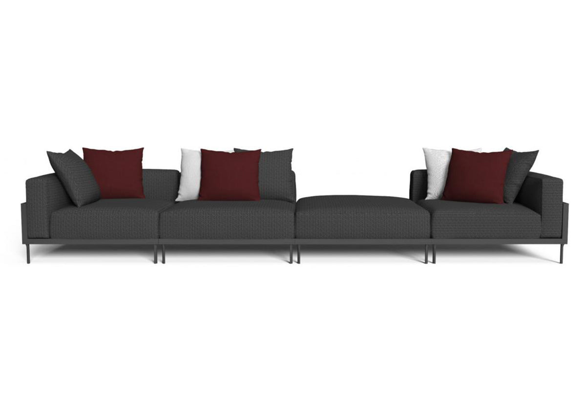 Finish - Graphite Frame Dark Grey Cushions
