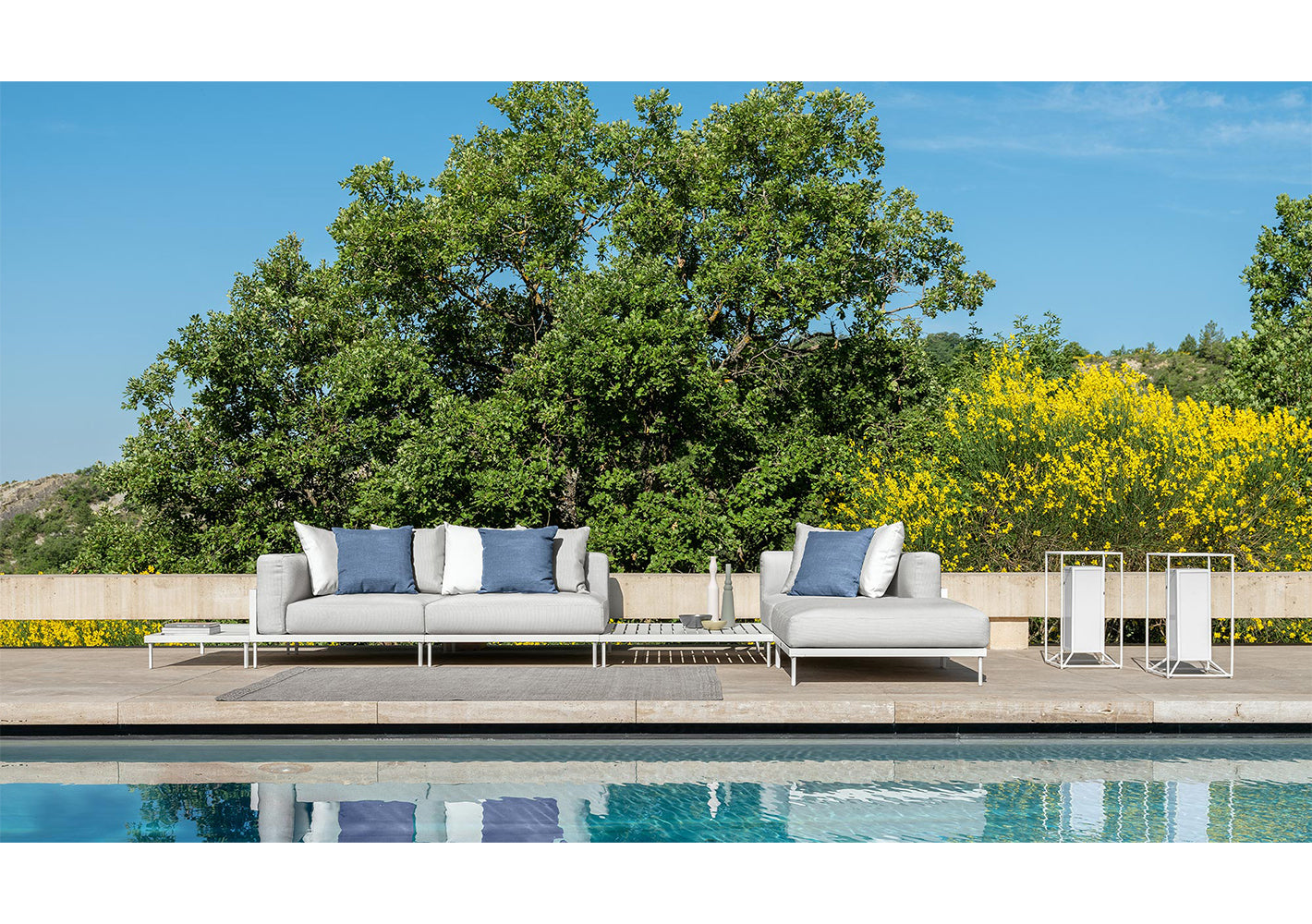 CleoSoft//Alu Modular Sofa