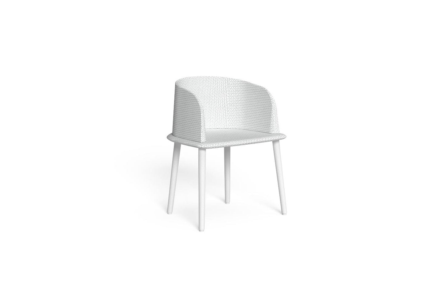 Finish - White Frame Silver Cushion