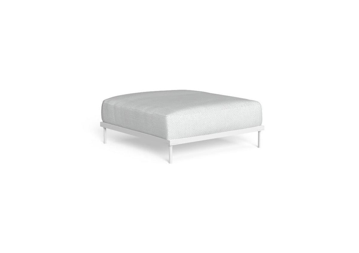 Finish - White Frame Silver Cushion