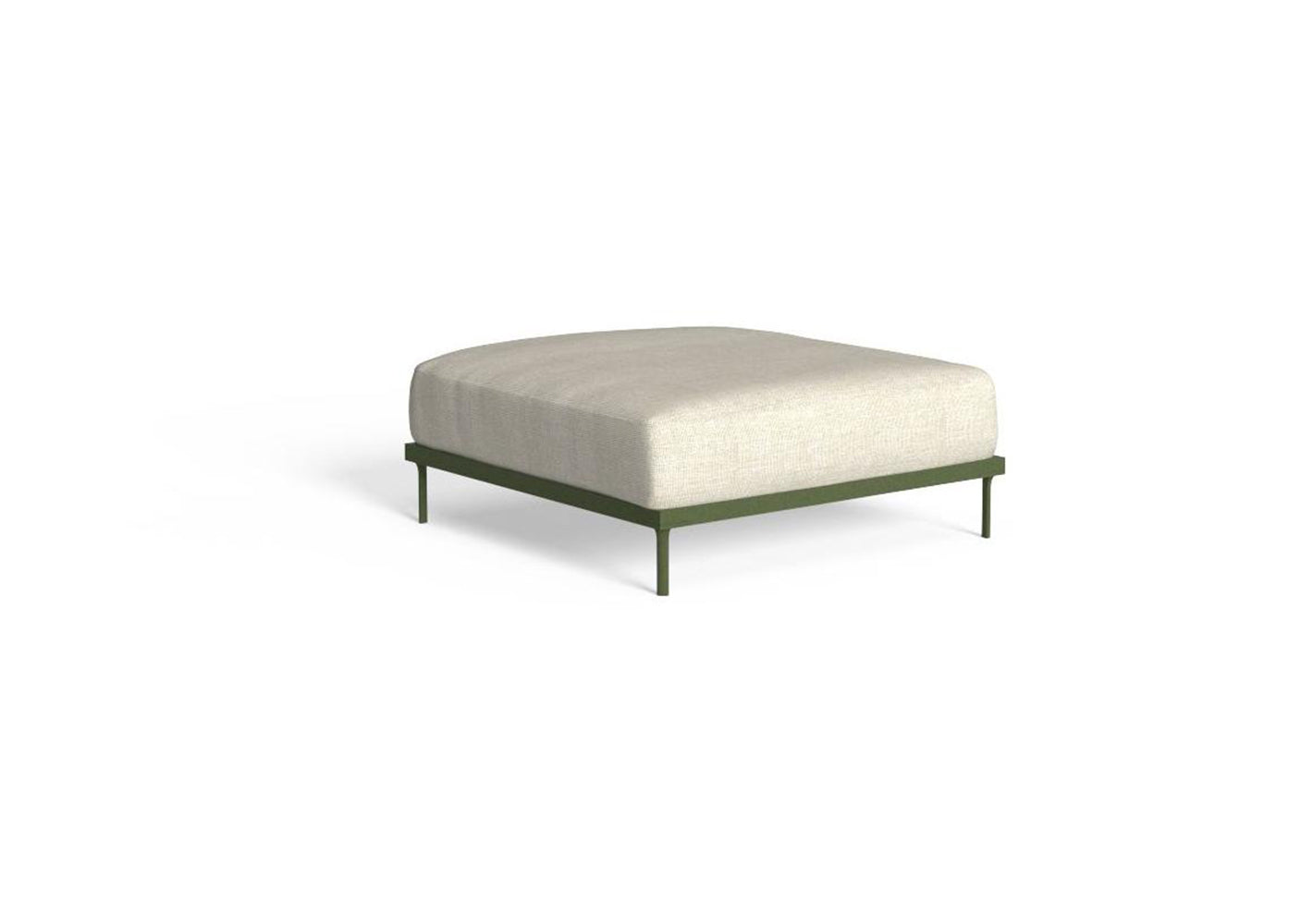 Finish - Reed Green Frame Warm White Cushion