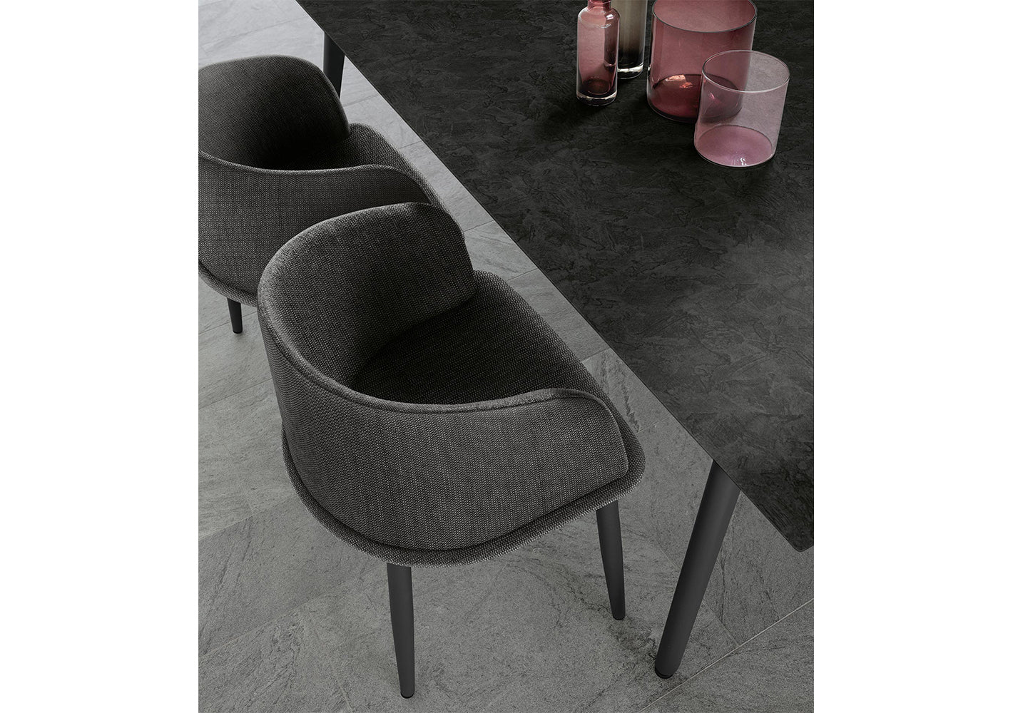CleoSoft//Alu Rectangular Dining Table