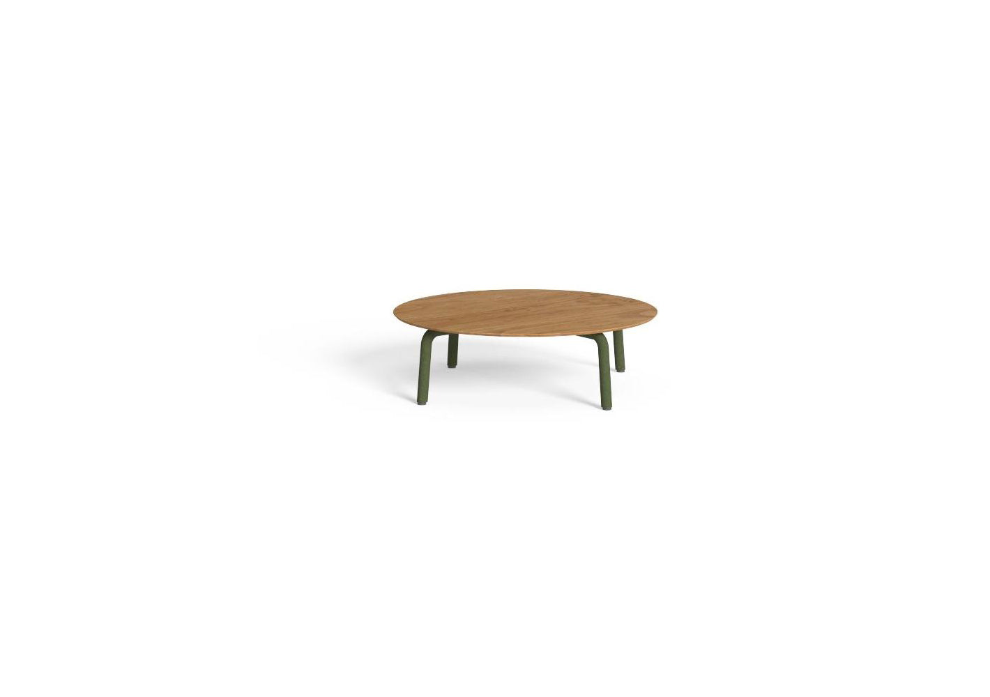 Finish - Reed Green Base Natural Teak Top