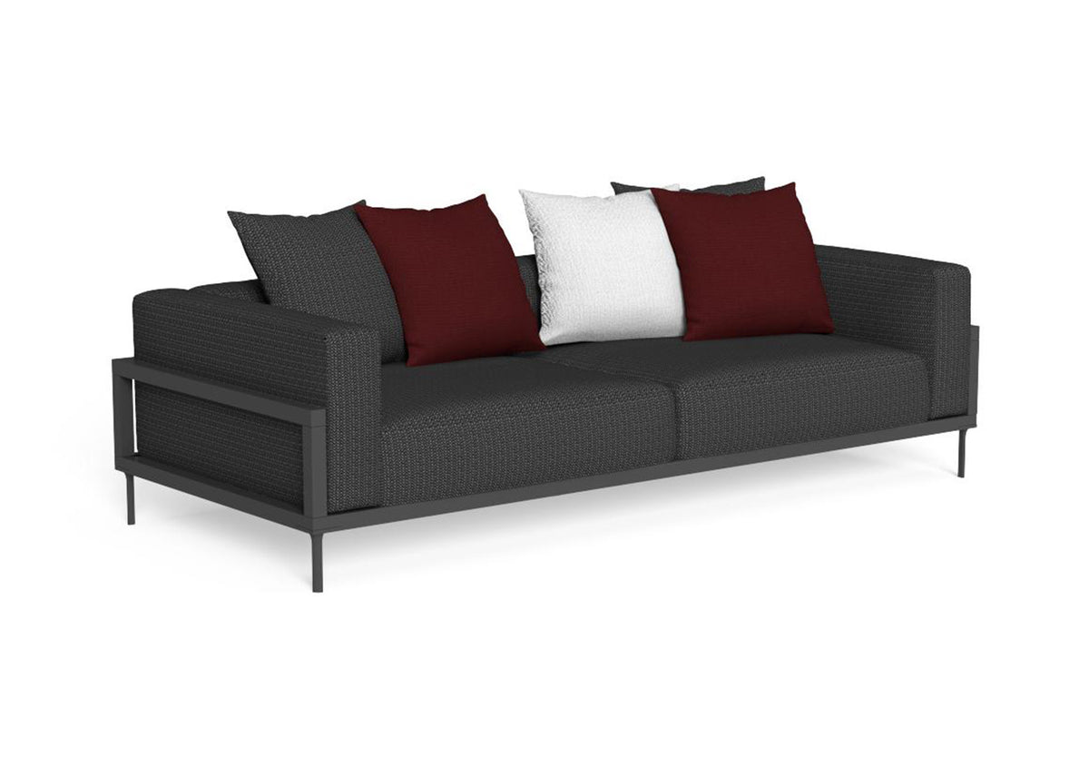 Finish - Graphite Frame Dark Grey Cushions