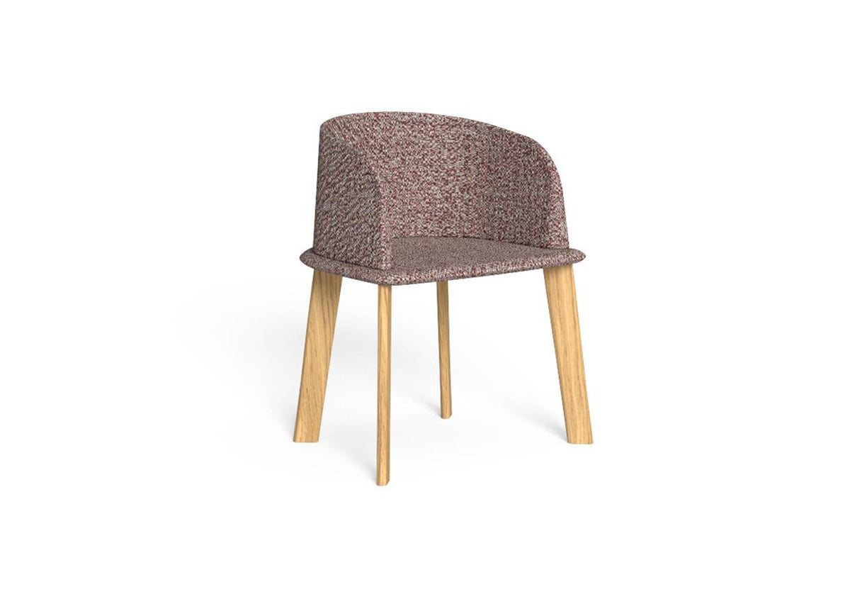 Finish - Accoya Natural Teak Frame Mambo Red Cushion