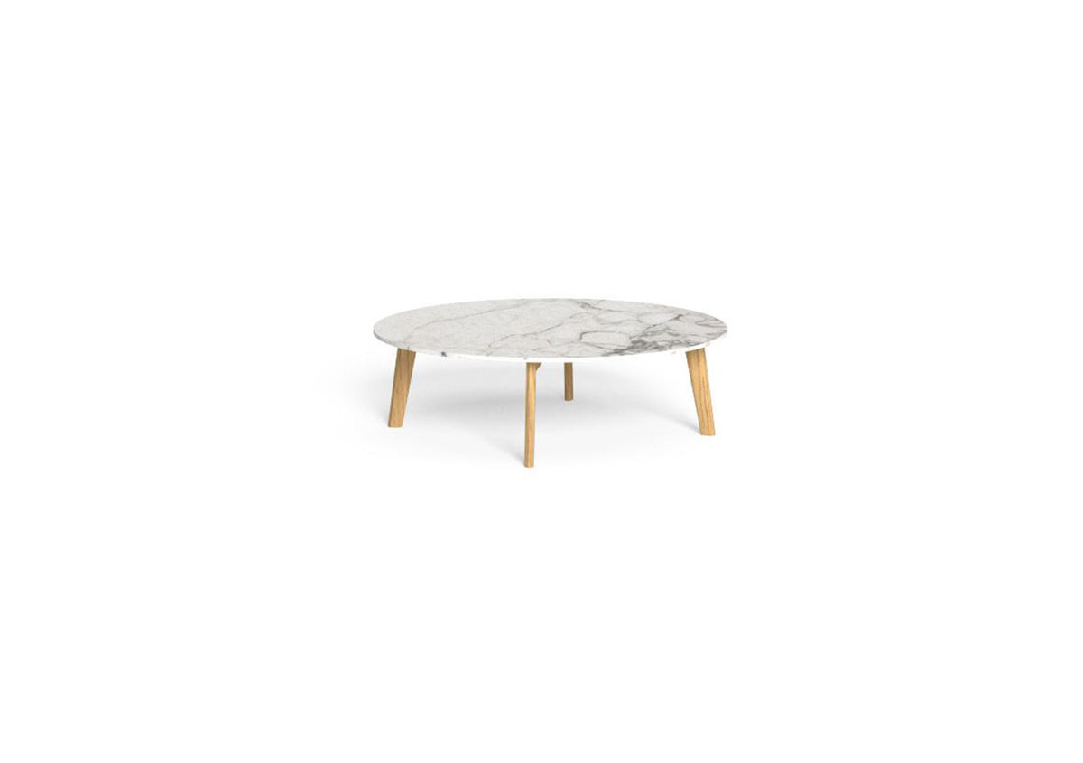 Finish - Accoya Natural Teak Base Calcatta Top