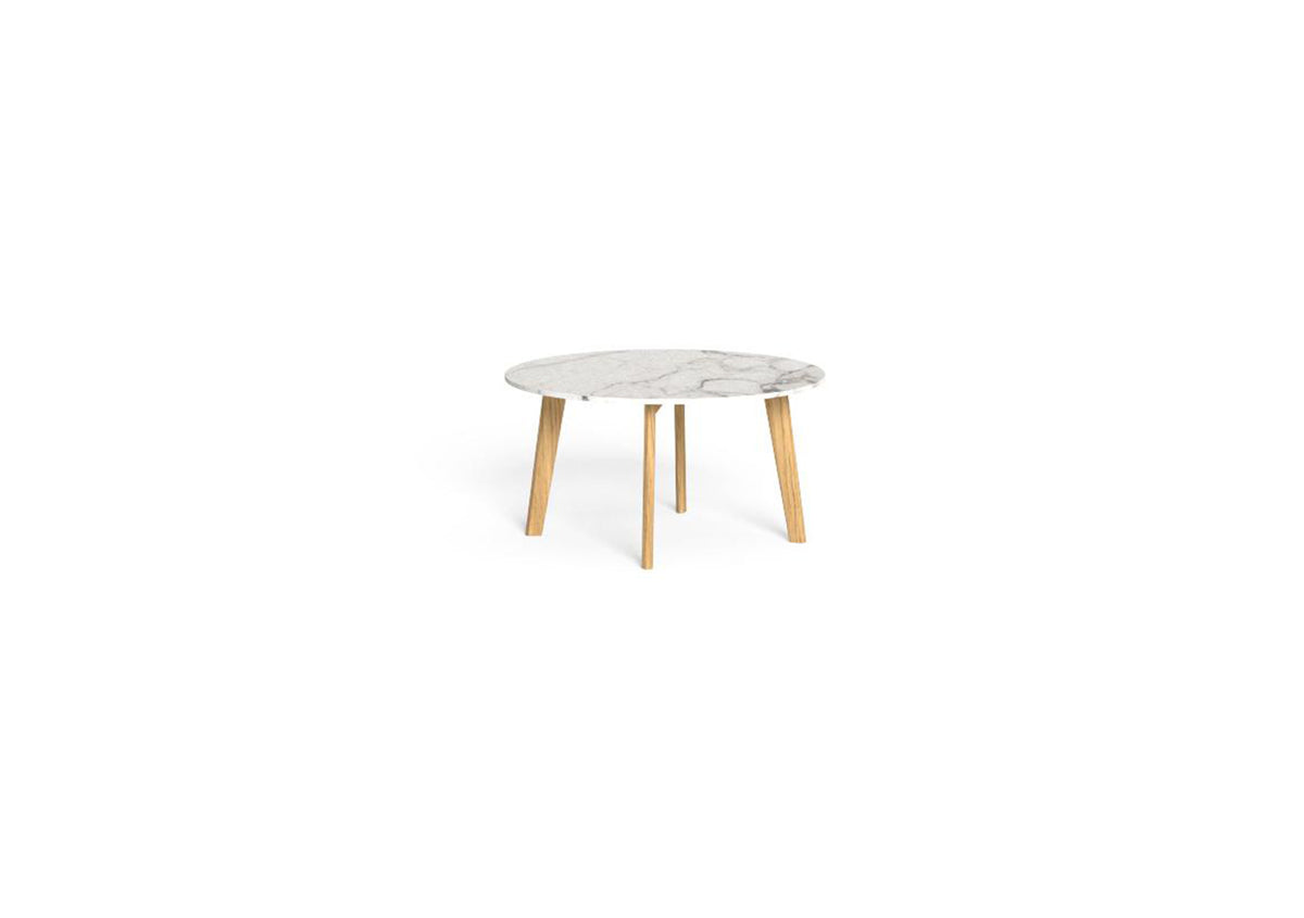 Finish - Accoya Natural Teak Base Calcatta Top