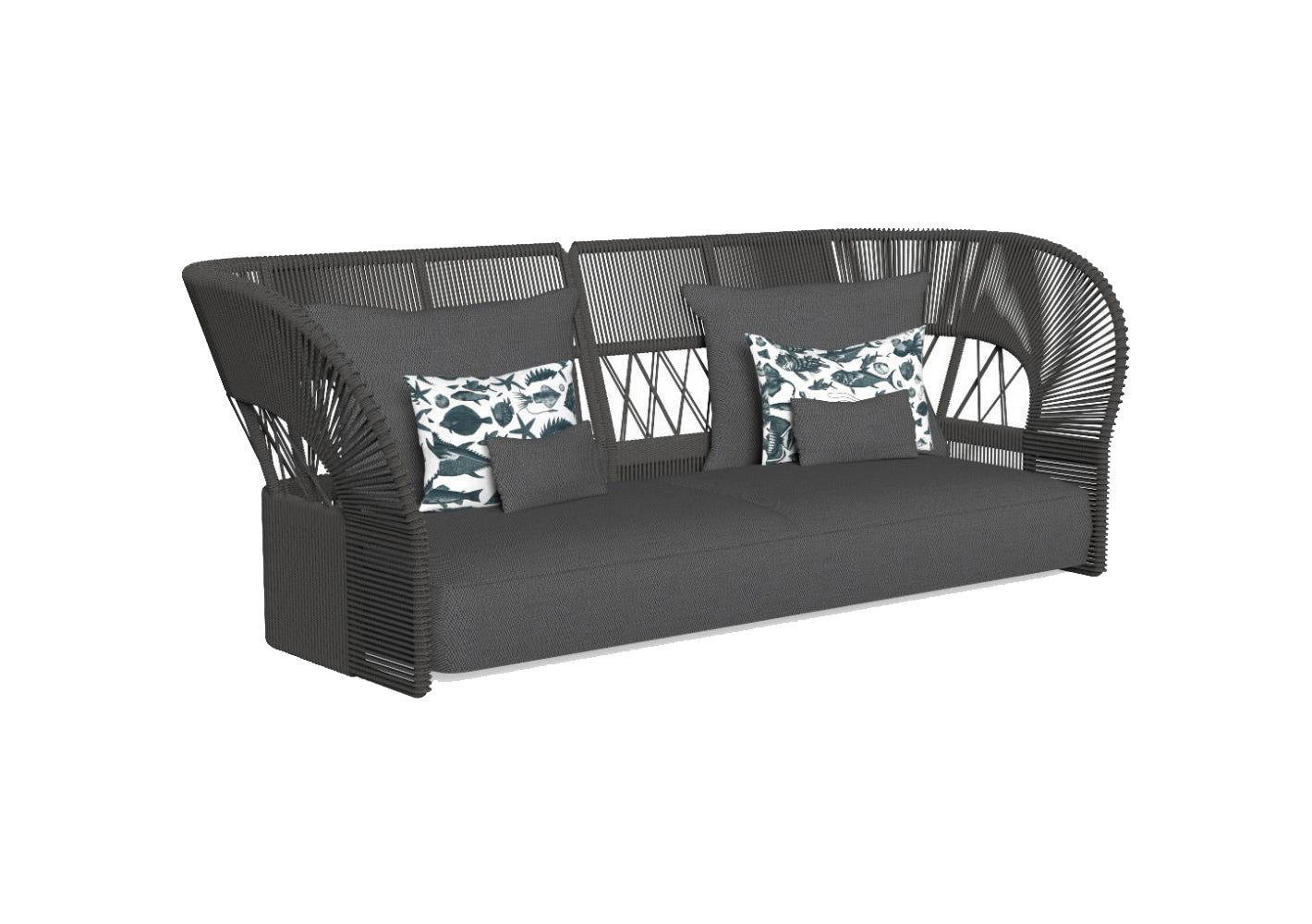 Finish - Dark Grey Frame and Dark Grey Seat Cushion