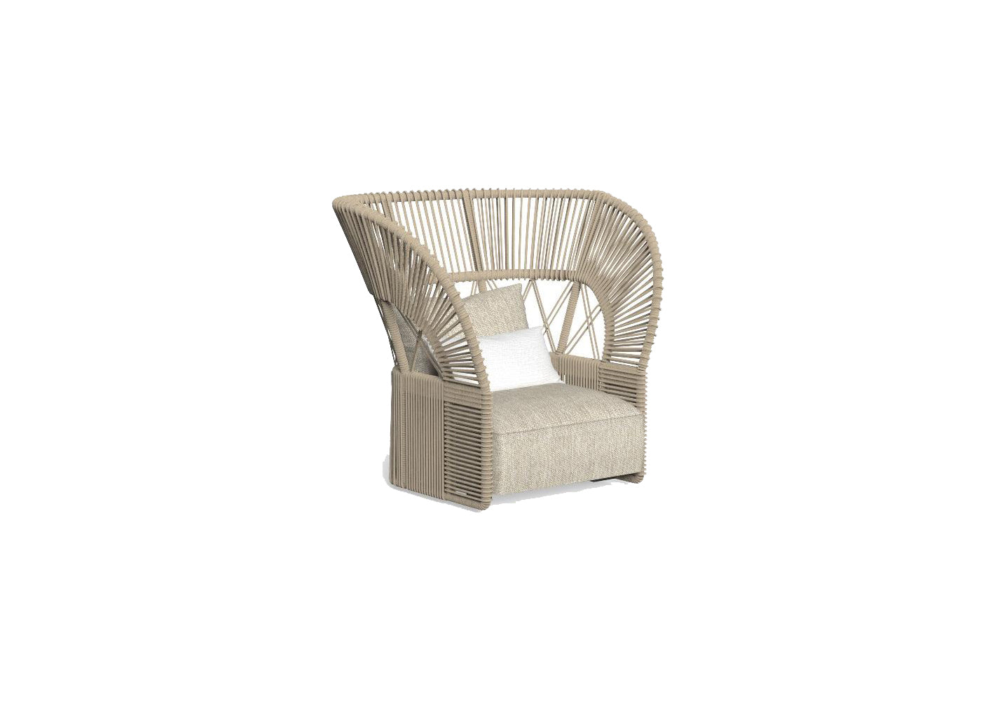 Finish - Beige Frame Beige Seat Cushion
