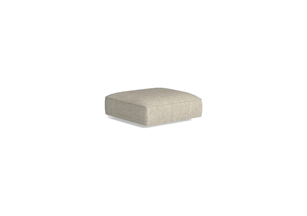 Fabric - Beige Pouf
