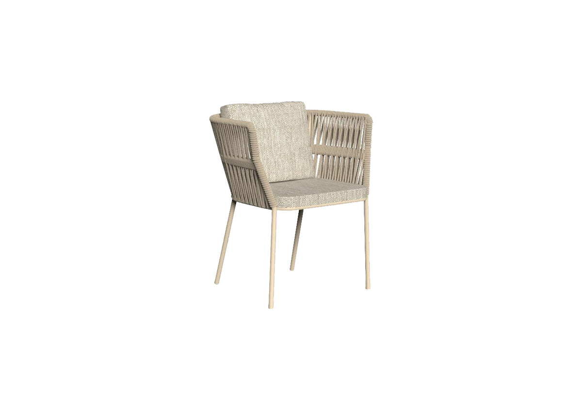 Finish - Beige Rope Beige Melange Cushion