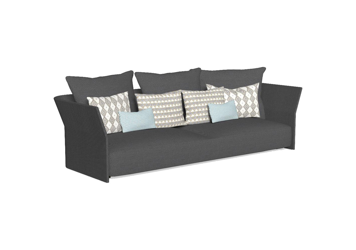 Finish - Dark Grey Frame Dark Grey Cushion