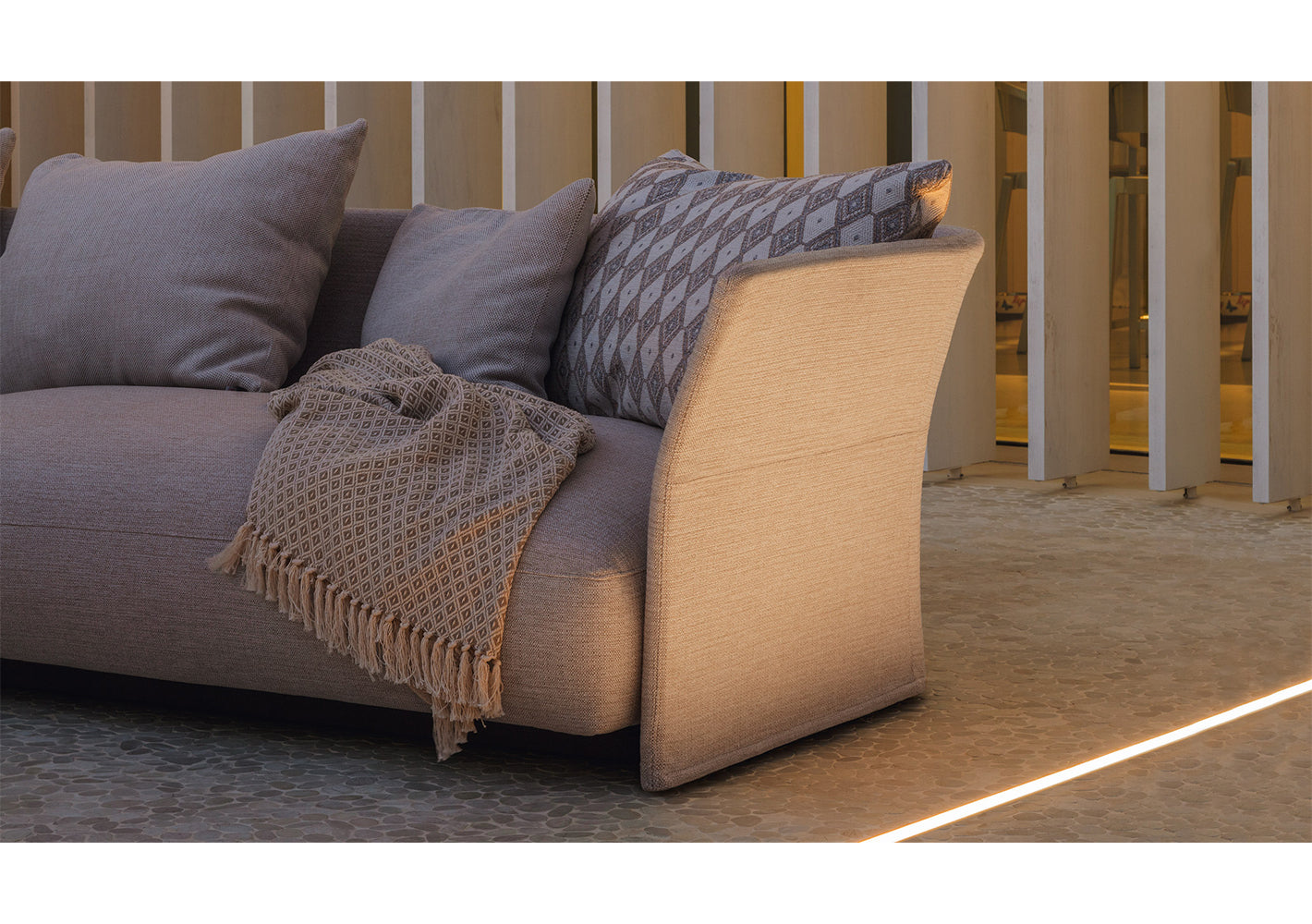 Cliff Fabric Sofa