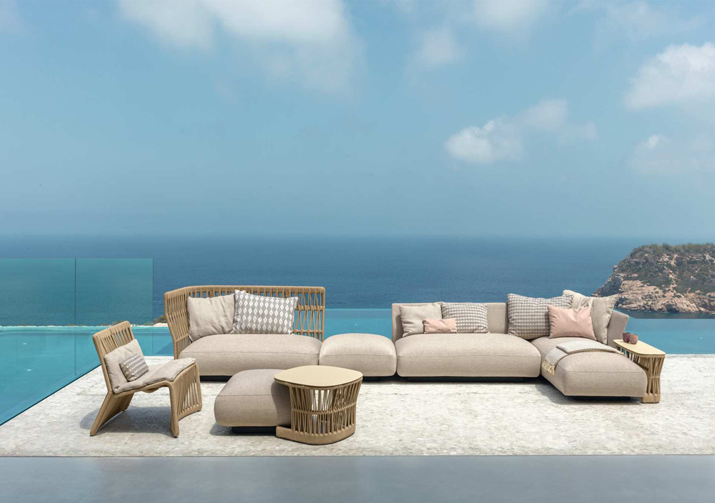 Cliff Collection Throw Pillows
