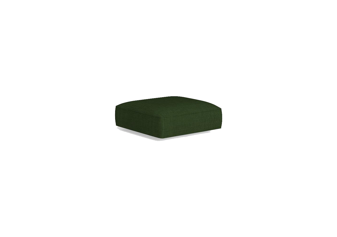 Fabric - Green Pouf