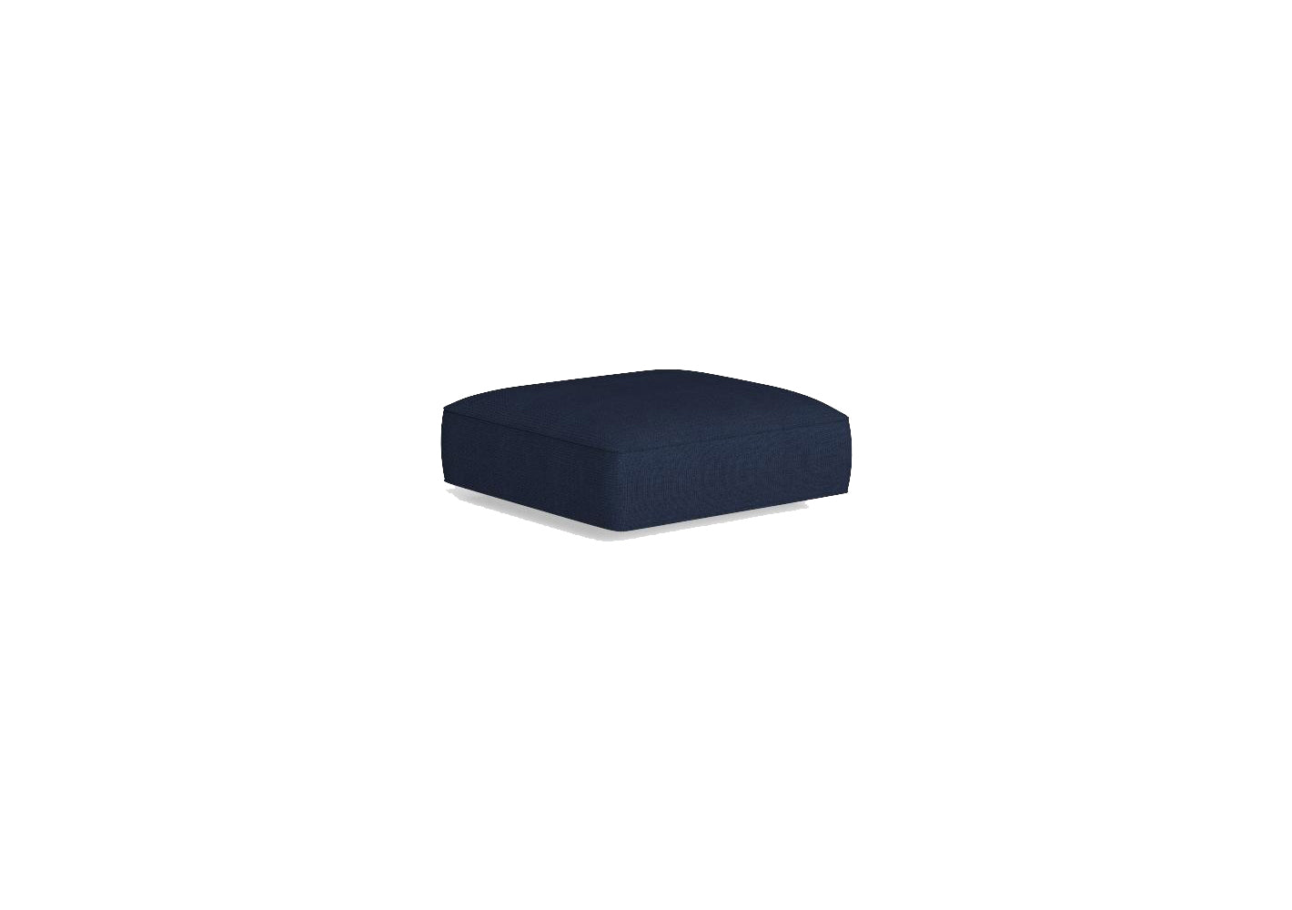 Fabric - Blue Pouf