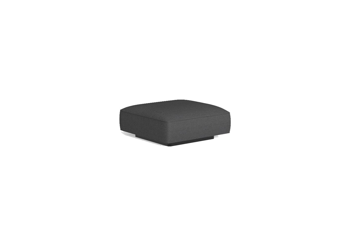 Fabric - Dark Grey Pouf