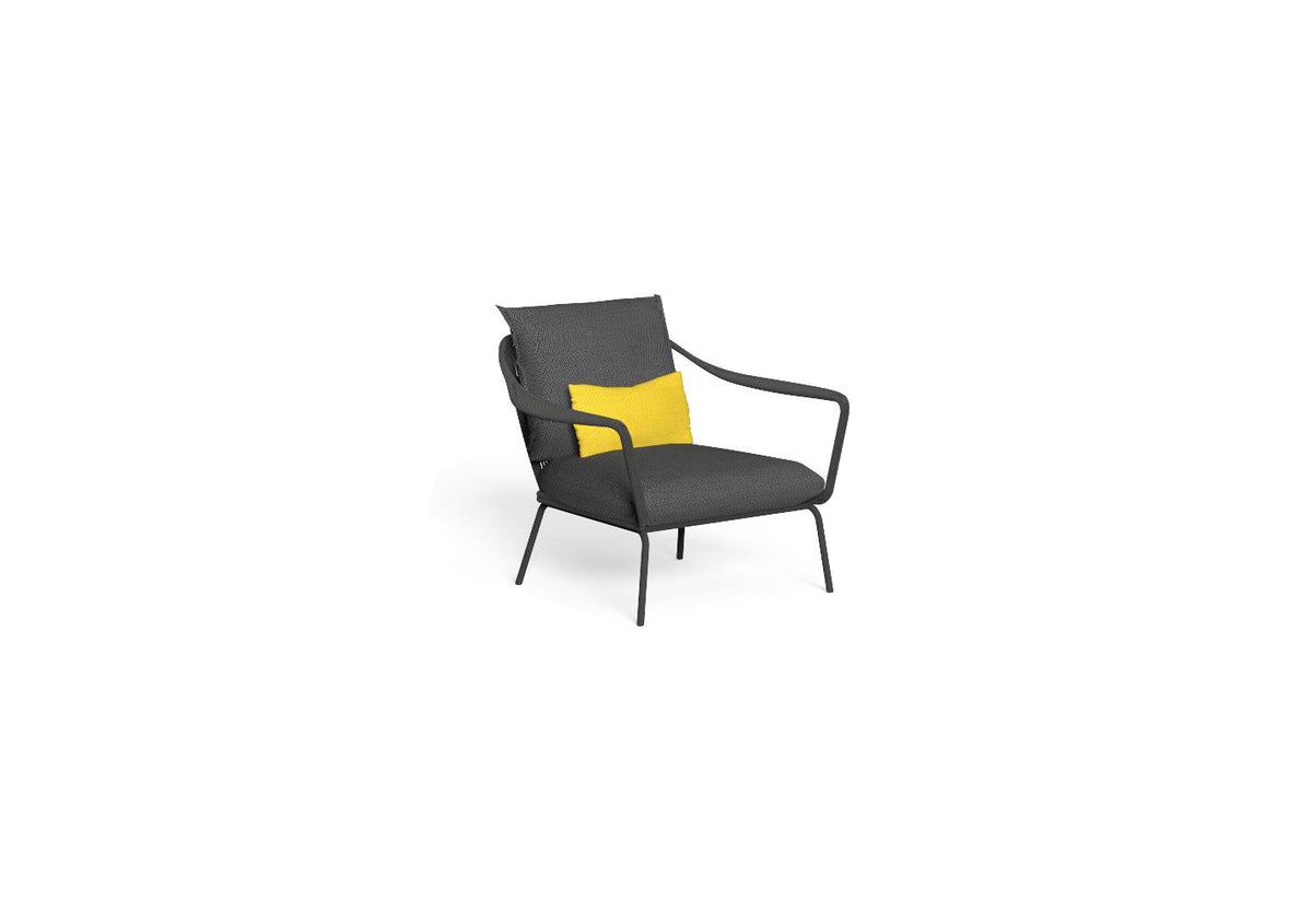 Finish - Graphite Frame Dark Grey Cushions