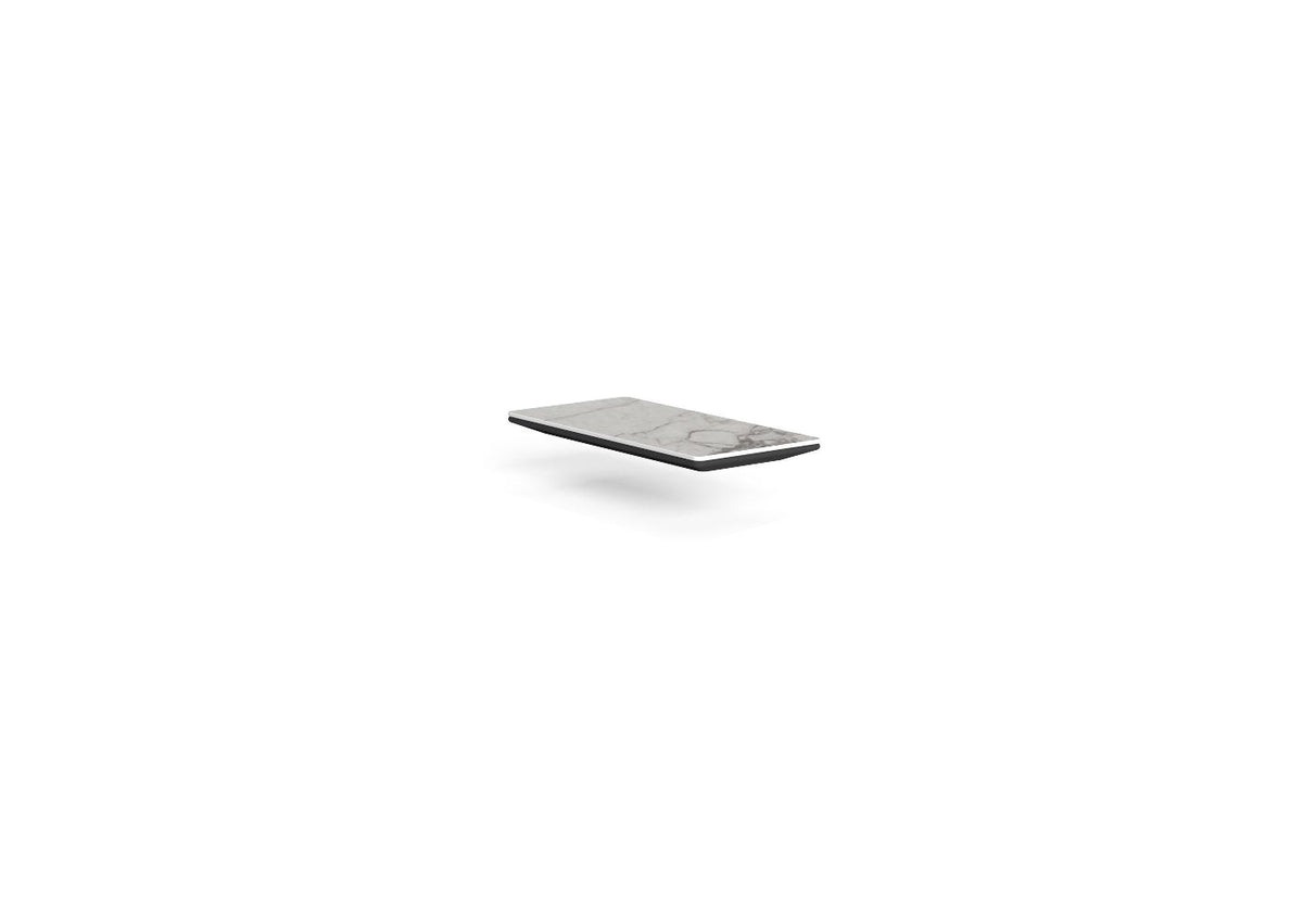 Finish - Graphite Frame Calacatta Top