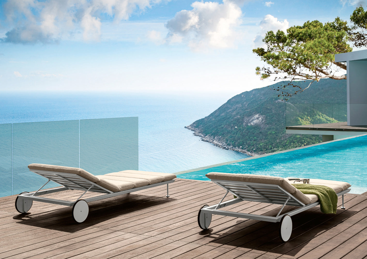 Cruise//Alu Sunbed