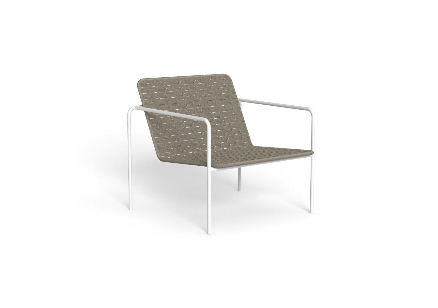 Finish - White Steel Frame Dove Rope