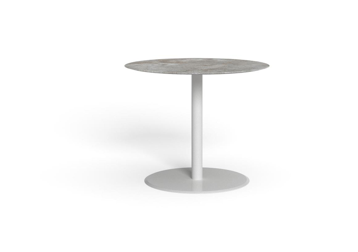 Finish - White Frame Light Metal Top