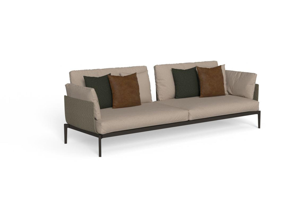 Finish - Mokka Frame Dove Melange Cushions