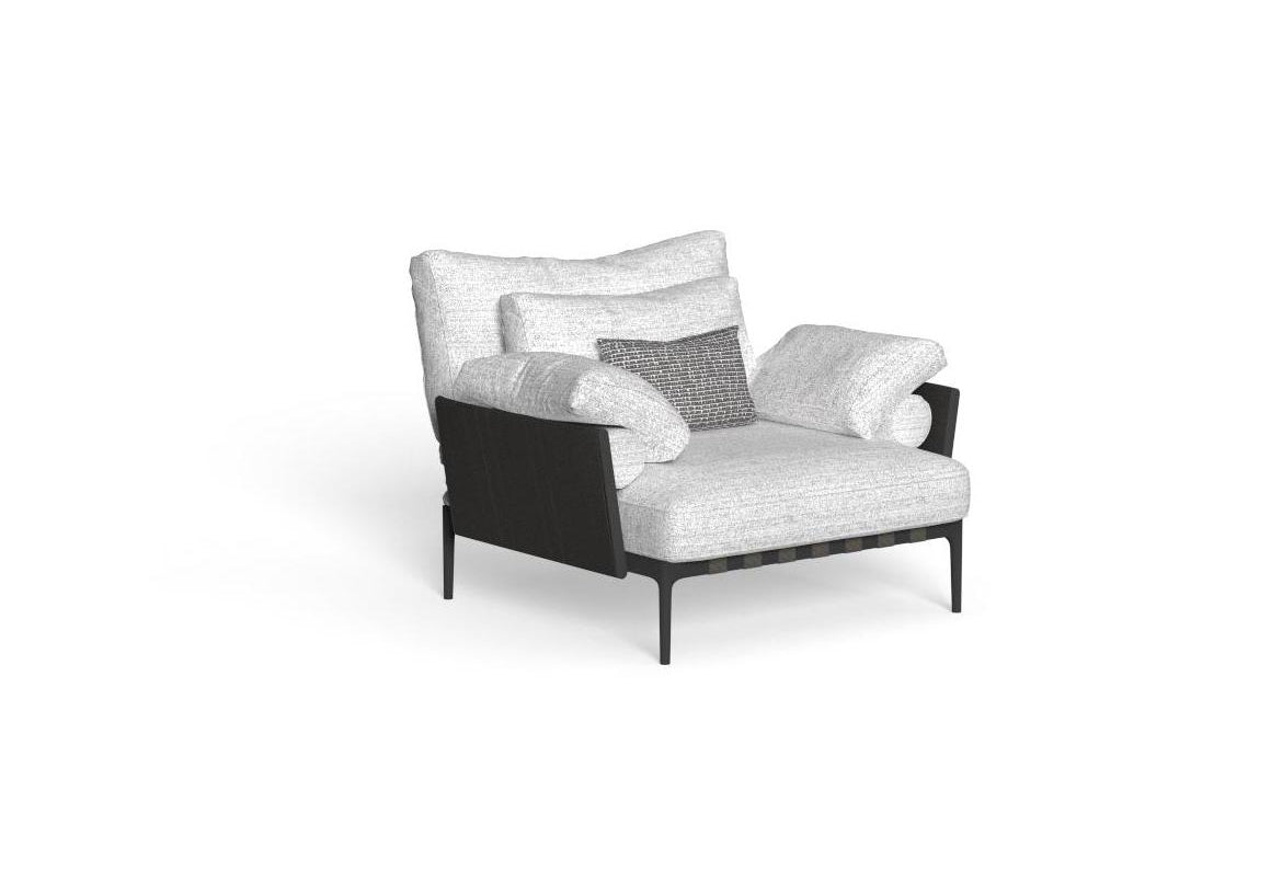 Finish - Graphite Frame Mambo Pearl Cushions