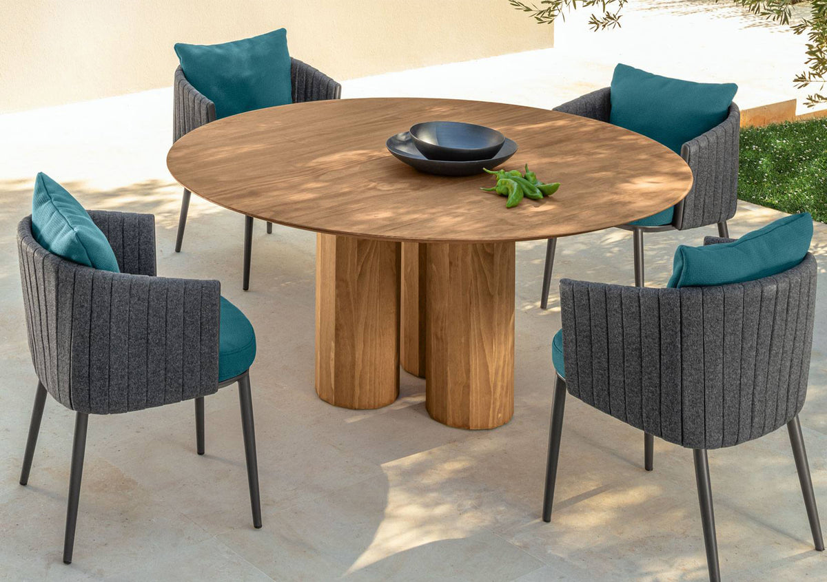 Salinas Round Accoya Dining Table