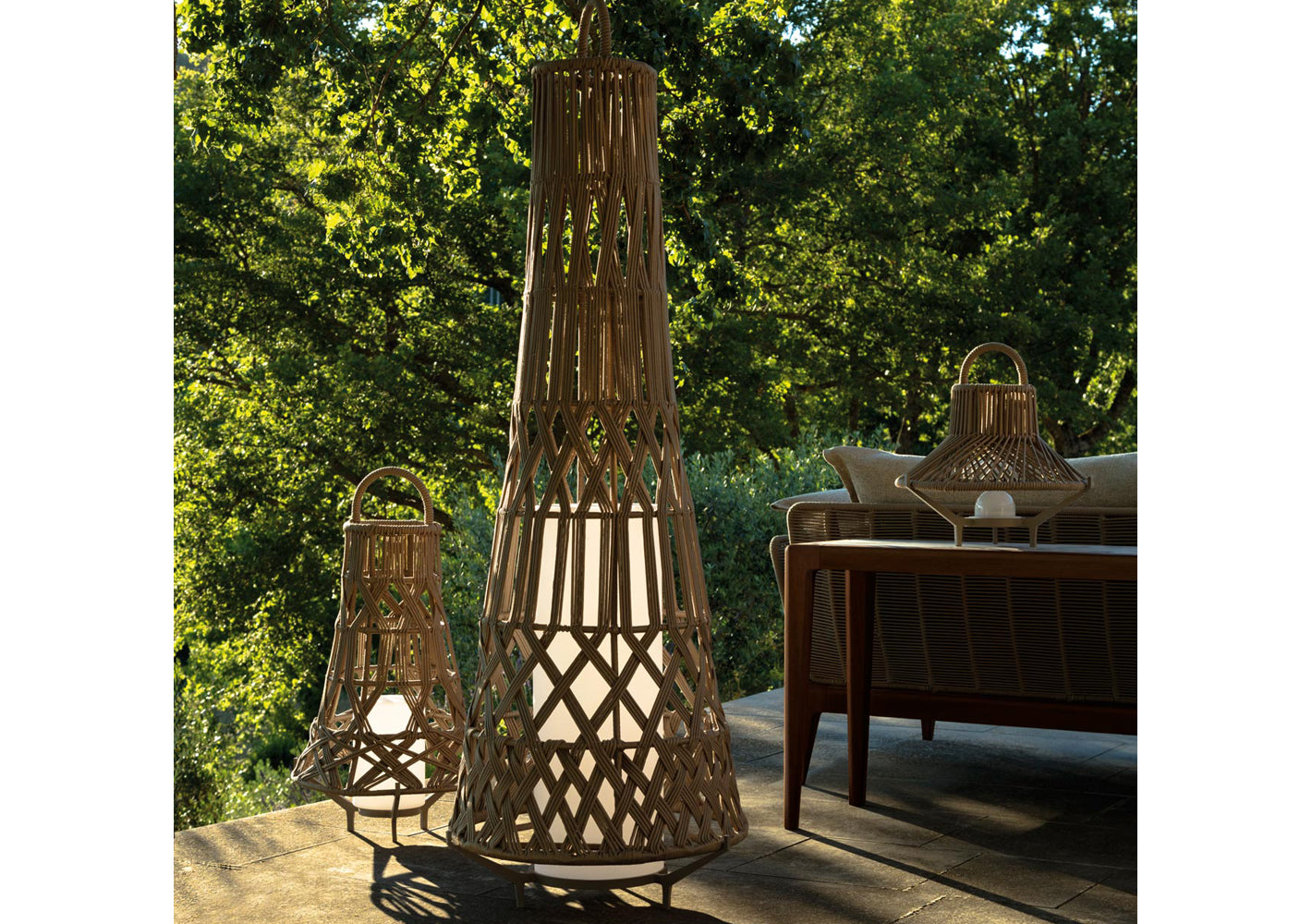 Tribal Floor Lamp Big