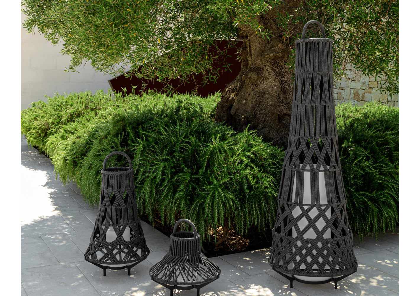 Tribal Floor Lamp Big