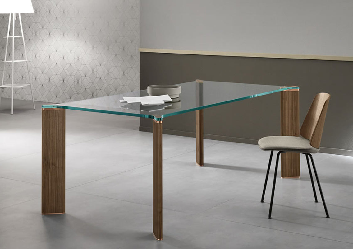 Can Can Glass Dining Table