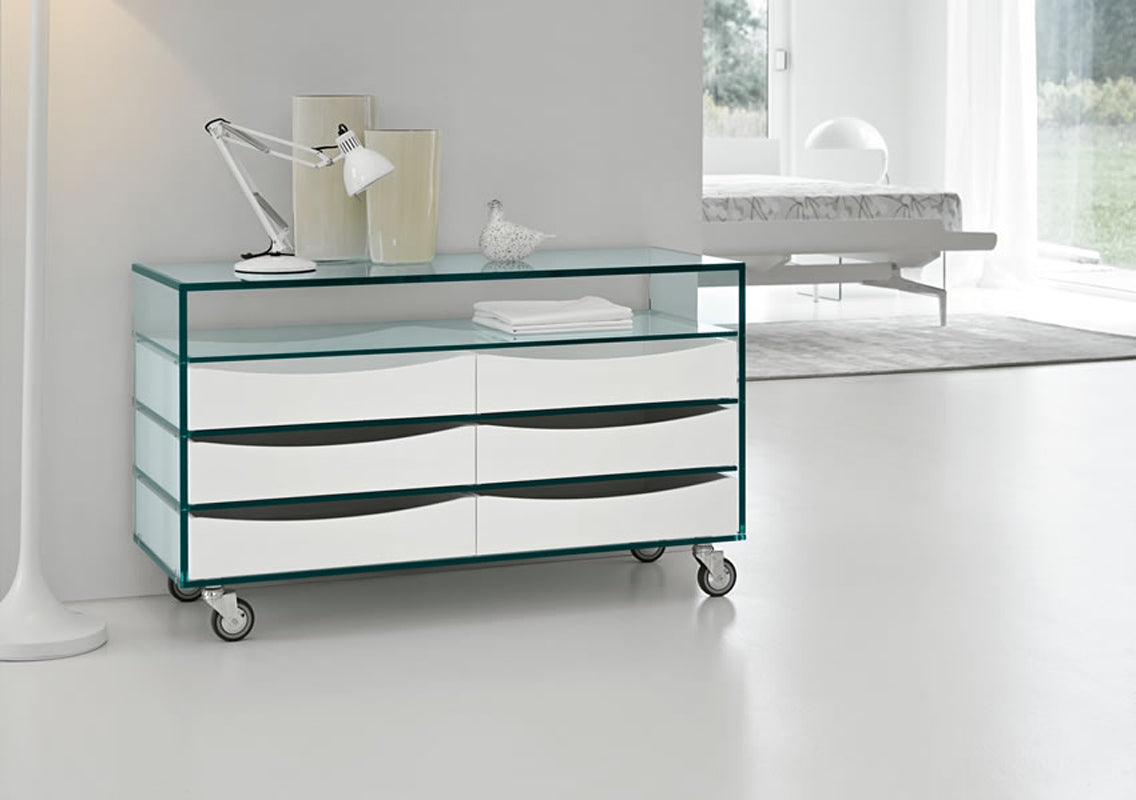 Comò Alto Sideboard On Casters