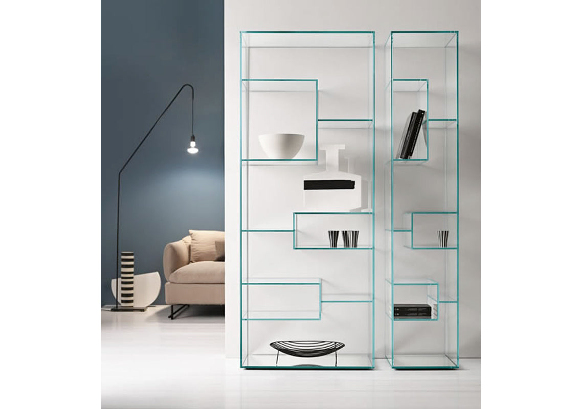 Liber Glass Bookcases/Display Cabinets A-B-D