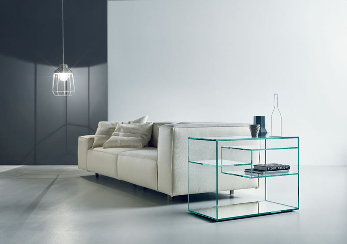 Liber Glass Night Tables E-F-G