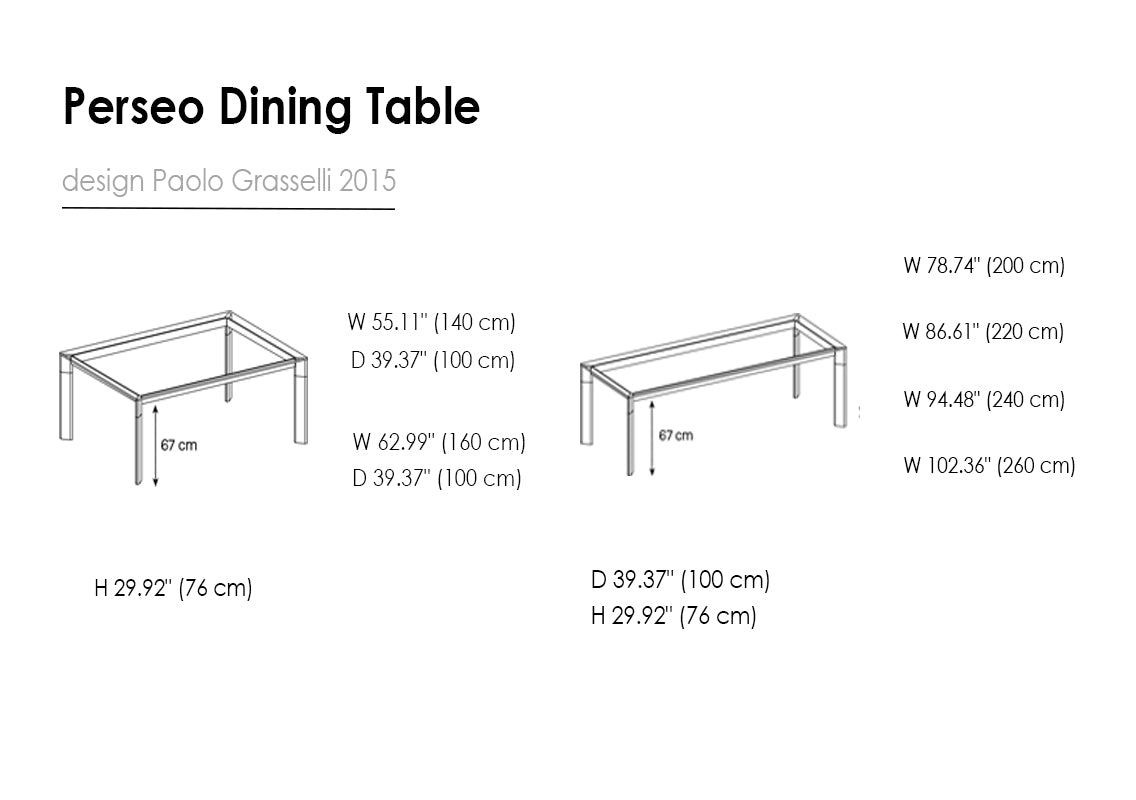 Perseo Dining Table