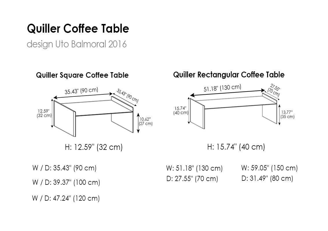 Quiller Coffee Table